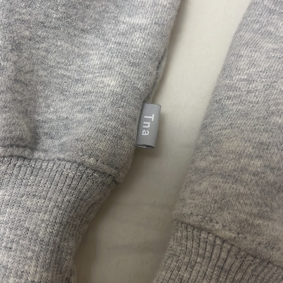 TNA Fleece Crew Neck Grey Winter Cozy - Picture 3 of 7